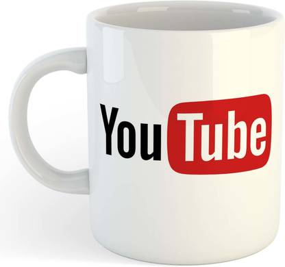 BuyAmaze Creative YouTube Design for You Tubers Ceramic Coffee Mug
