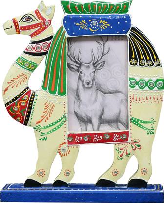 Shree Majisa Handicraft Wood Table Photo Frame