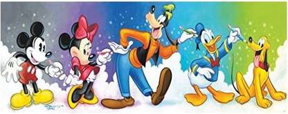 CEACO Disney Panoramic Fab 5 Jigsaw Puzzle, 700 Pieces