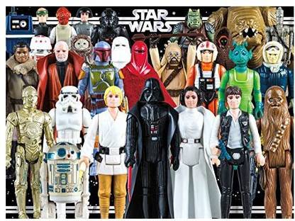 Buffalo Games Star Wars - Vintage Action Figures - 1000 Piece Jigsaw Puzzle