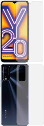 RUNEECH Front and Back Screen Guard for VIVO Y20