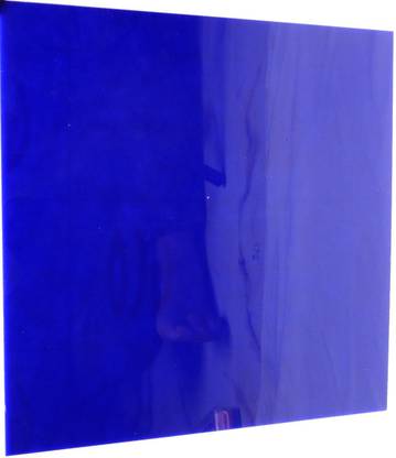 THE LABWORLD Blue Acrylic Plastic sheet 30 cm 3mm thick for art craft activities 30 cm Acrylic Sheet