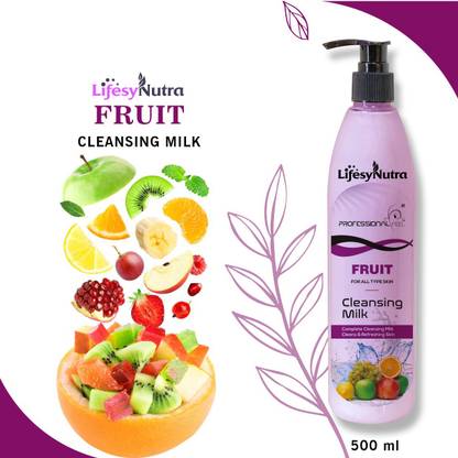 Lifesy Nutra MIX FRUITS CLEANSING MILK FOR DAILY WASHING A FACE Face Wash