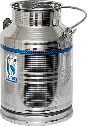 SBM Steel Milk Container  - 5 L