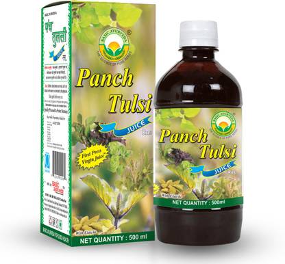 Basic Ayurveda Panch Tulsi Juice (Ras)