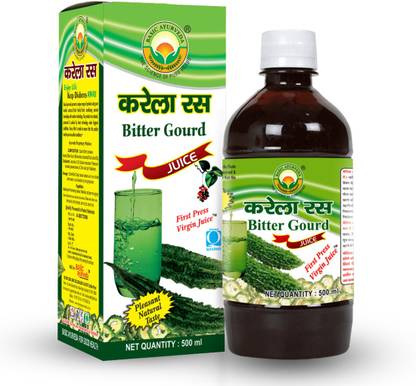 Basic Ayurveda Bitter Gourd(Karela) Juice|100% Organic Natural Herbal Juice | Immunity Booster
