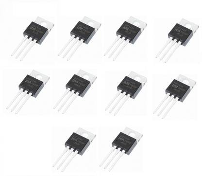 RISARYA IRFZ44N/IRFZ44 49A 55V 10PCS SET N-CHANNEL POWER MOSFET T-220AB Electronic Components Electronic Hobby Kit