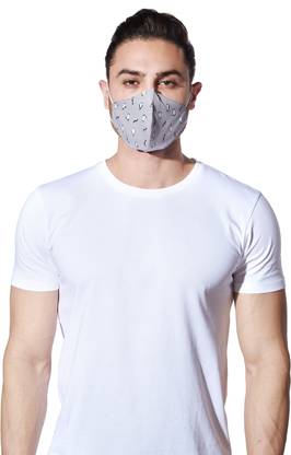 dimodaa Grey Penguin Mask Cloth Mask