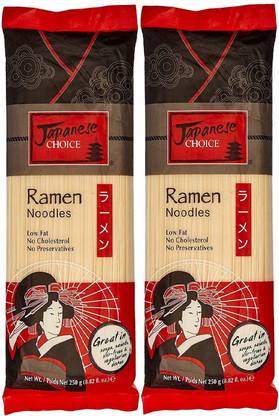 Japanese Choice Ramen Noodles - 250 gm (Imported) (Pack of 2) Instant Noodles Vegetarian
