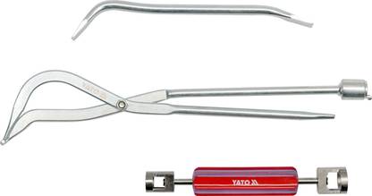 YATO YT-0684 Brake Spring Pliers Kit 3Pcs Needle Nose Plier