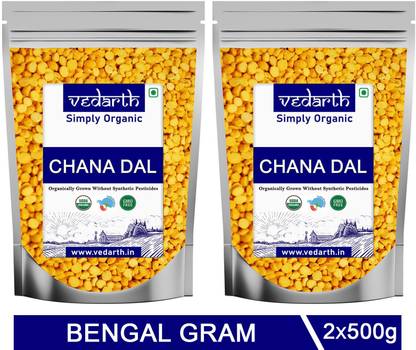 Vedarth Organic Chana Dal (Split)