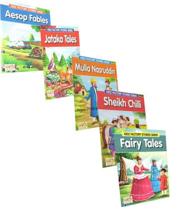Set Of 5 Stories Books In English