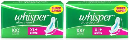 Whisper Ultra Clean 2Pcs Sanitary Pad