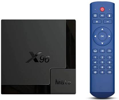 X96 Mate 4GB 32GB 4k Media Streaming Device Android TV Box Supports Miracast UHD 6K 4K 1080P WiFi Bluetooth Smart TV Box Media Streaming Device