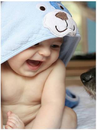 PRMAAN 60.96 cm Very Cute Baby Wall Stickers A24 Self Adhesive Sticker