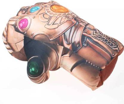 The Simplifiers Thanos Boxing Gloves Smash Hands Fists Soft Plush Toy( 2 Gloves)  - 35 cm