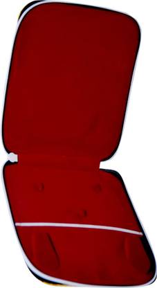 IDEAL FASHION Ideal Red Velvet and Zip Box For Women and Girls (Size-7�6 colour-Red) jewellery storage, Necklaces and Earring Storage Vanity Box