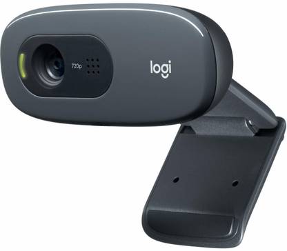 Logitech C310 HD Webcam, HD 720p/30fps 5 HD  Webcam with Built-In Microphone USB Connectivity