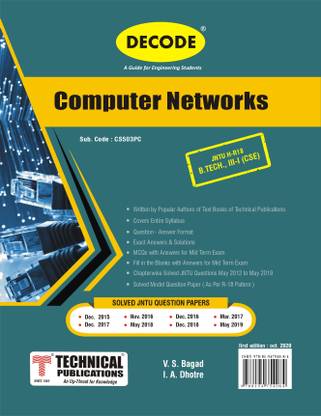 Decode Computer Networks for JNTU-H 18 Course (III - I - CSE - CS503PC)