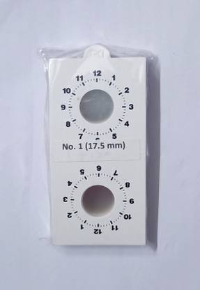 rci Clock Wise Coin Holder 2 x 2 Size No. 1 (White, 17.5mm) for Identifying Error Coins only 25 Pieces Pack Coin Bank