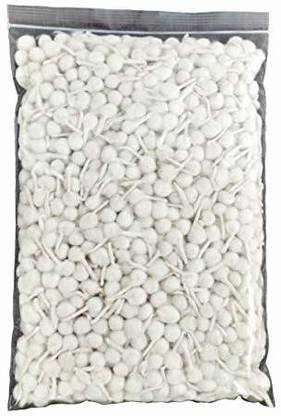 SINGHAL BROTHERS WHITE COTTON WICKS , RUI BATTI (250 PCS) Cotton Wick