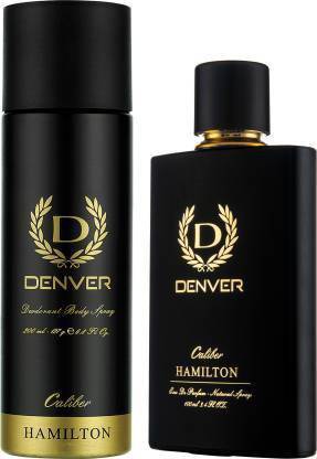 DENVER Caliber Perfume and Caliber Deo Combo (2 Items in the set) Deodorant Spray  -  For Men