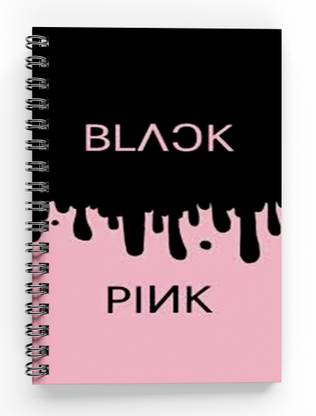 MG Brand Blackpink Kpop Spiral Bounded Rulled Notebook Diary A5 Size A5 Notebook Ruled 200 Pages