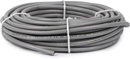 Oxcord PVC 1MM 2 Core Copper 1 sq/mm Black 30 m Wire