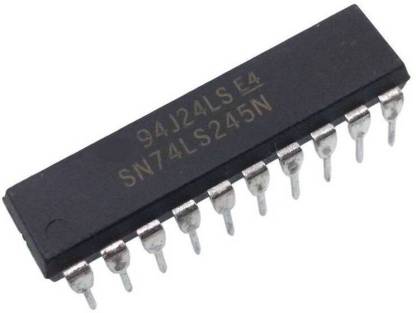 Kartex 74LS245 3-State Octal Bus Transceiver IC (74245 IC) DIP-20 Package Electronic Components Electronic Hobby Kit
