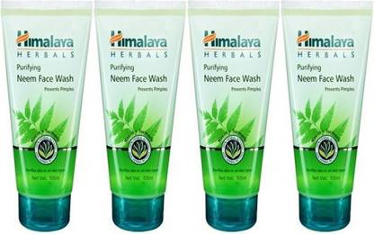 HIMALAYA NEEM FACE WASH 50ML PACK 4 Face Wash