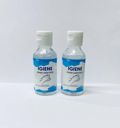 Igiene HAND SANITIZER GEL 100ML 2 Hand Sanitizer Bottle
