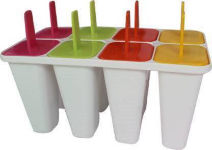 AASHU BEST QUALITY KULFI MAKER Multicolor Plastic Ice Cube Tray