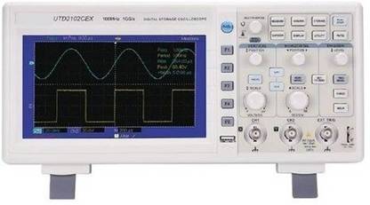 TERABYTE UTD2102CEX 100Mhz Digital Oscilloscope Analyzer 2 channel 1Gs/s 7 Inch TFT Display Authorised Channel Digital Oscilloscope