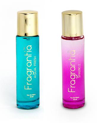 Fragrantia Aqua Fresh & Sparkle Fregnance Perfume-30ML Each Perfume  -  60 ml