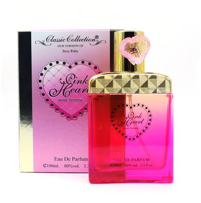 Classic Collection Pink Hear Pour Femme Eau de Parfum - 100 ml