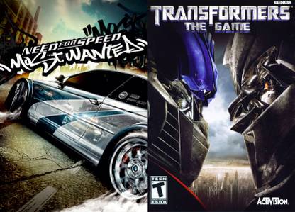 nfs most wanted & transformers pc game pc (STANDARD)