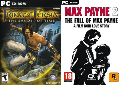 POP the sands of time & MAX PAYNE 2 pc game for pc (standard)