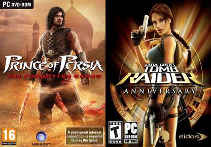 POP The Forgotten Sands & Tomb Raider PC GAME FOR PC (STANDARD)