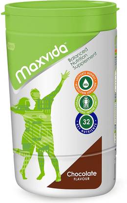 MAX VIDA BALANCED NUTRITION SUPPLEMENT 200GM CHOCOLATE FLAVOUR EAA (Essential Amino Acids)