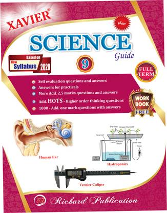 Science Guide Book In English Language For 9th Standard Students With 2 Free Books