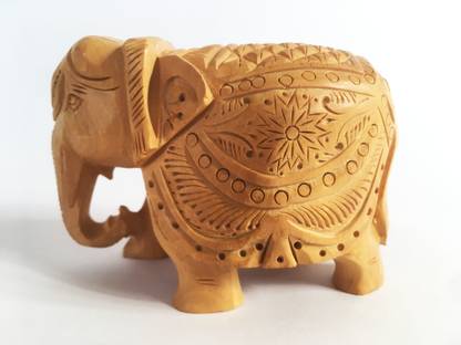 SM Creations ORIGNAL KADAM WOOD Decorative Showpiece  -  8 cm