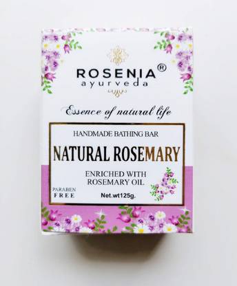 Rosenia Natural Rosemary Handmade Bathing Bar | Soap