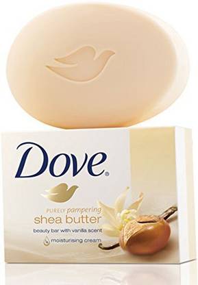 DOVE Purely Pampering Shea Butter Beauty Bar With Vanilla Scent Soap{IMPORTED}