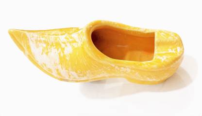 Little Things Shoe Ashtray Orange Ceramic Ashtray