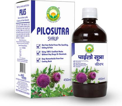 Basic Ayurveda Pilosutra Syrup Special for Piles
