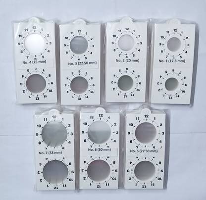 rci Clock Wise Coin Holder 2 x 2 Use For Routed coin Size 01 to 07 Each size 5 Pcs total 35 count Coin Bank