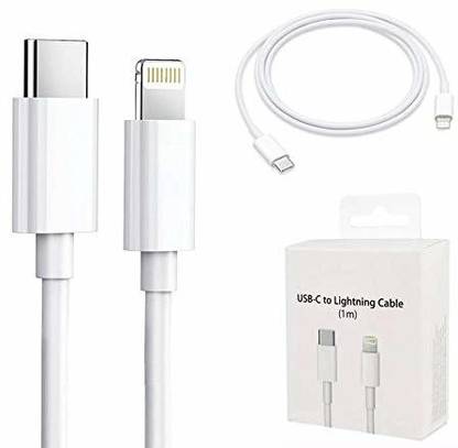 RoxxY USB Type C Cable 1 m iPhone Fast Charging Data Cable Type C to Lightning PD
