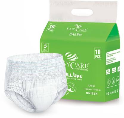 EASYCARE Adult (Pull up) Large Diaper Pants Adult Diapers - L - Buy 10 ...