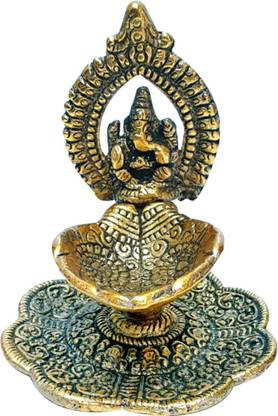 RANGOLI Gold Plated Table Diya