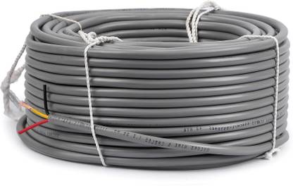 Oxcord PVC 1.5 MM 3 Core Copper 1.5 sq/mm Grey 30 m Wire